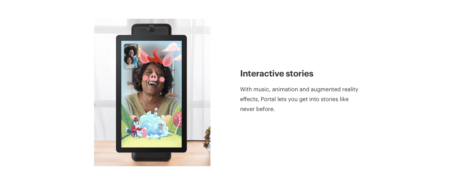 Facebook Portal [Gen 1]. Smart, HandsFree Video Calling