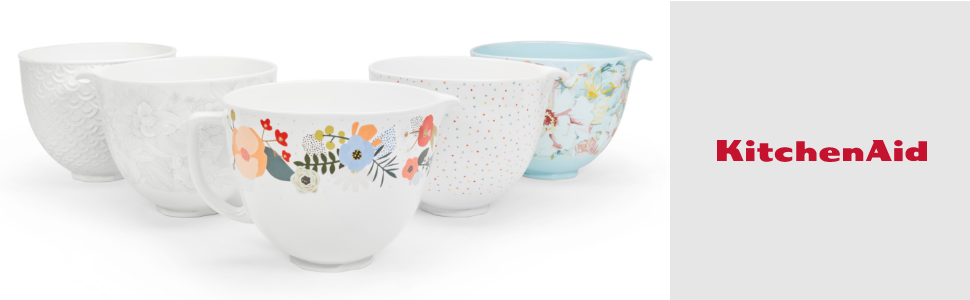 KitchenAid Keramikschüssel, Keramik, eisblau, 19.6x32x23.4 cm: Amazon