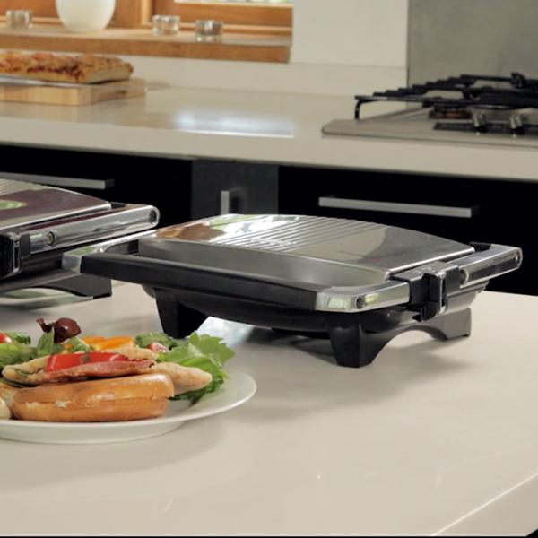 Breville Sandwich/Panini Press and Toastie Maker, Stainless Steel [VST025] Amazon.co.uk