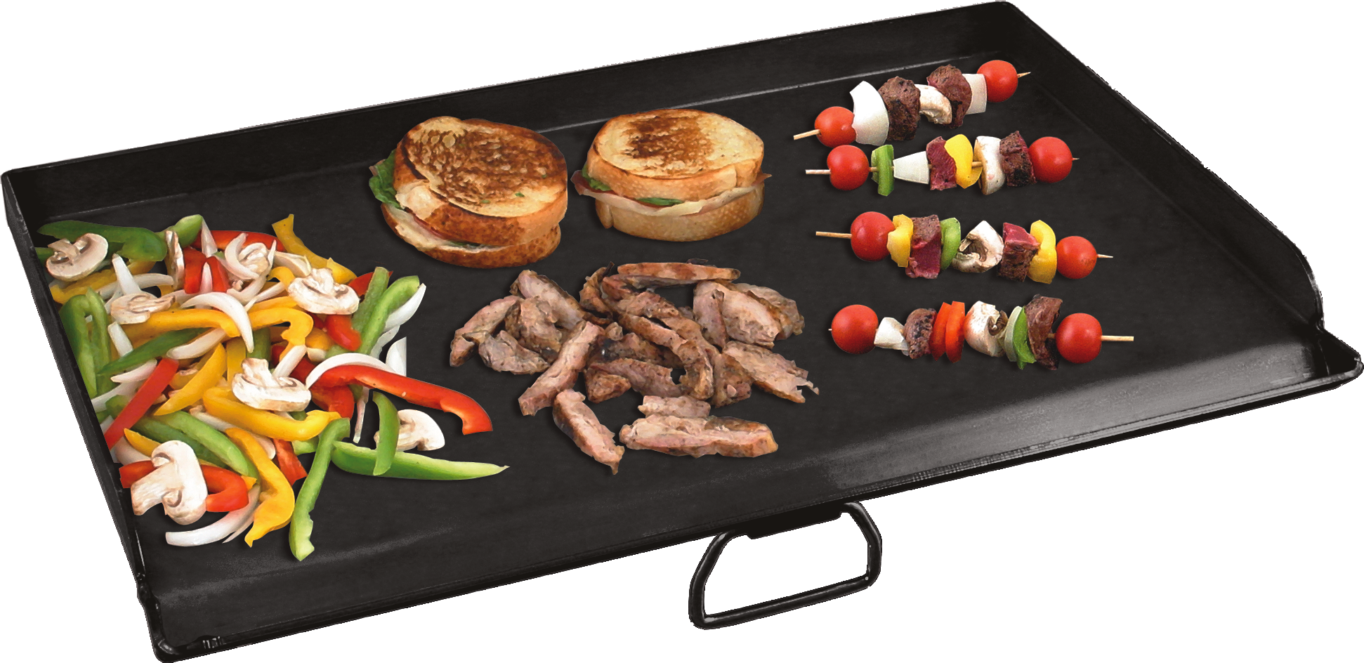 Camp Chef Pro Griddle SG90Covers Left 2 Burners on a 3