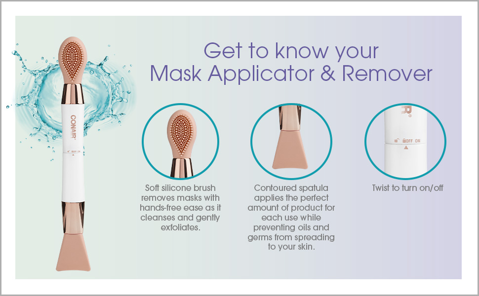 conair MASK2 face mask applicator facial mask applicator face mask brush facial mask brush