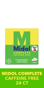 Midol multisymptom multi symptom relief for women pills complete menstrual period