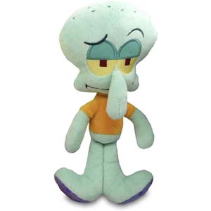 peluche de calamardo
