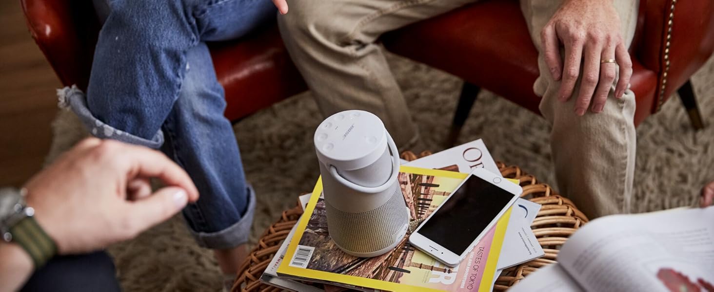 portable speaker, revolve, bluetooth speaker, outdoor speaker, speaker with a handle