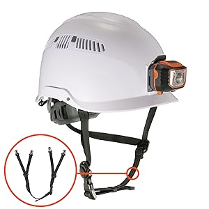 Ergodyne Skullerz 8975 Vented Safety Helmet with Light Mount