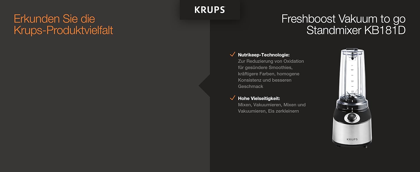 Amazon.de Krups HZ64B1 Perfectmix 8000 Stabmixer 800 Watt 20