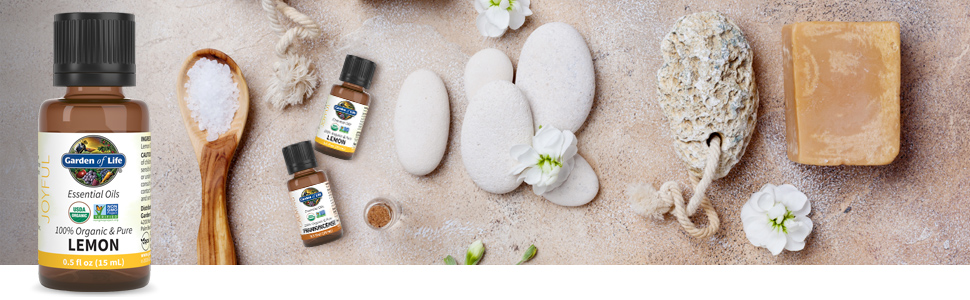 garden of life lemon essential oils