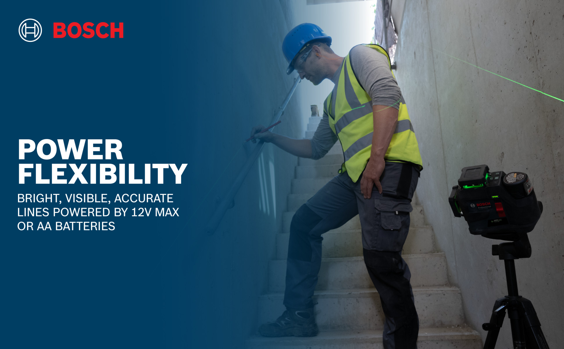 Bosch GLL330 Laser Level - 360 Degree Alignment -12