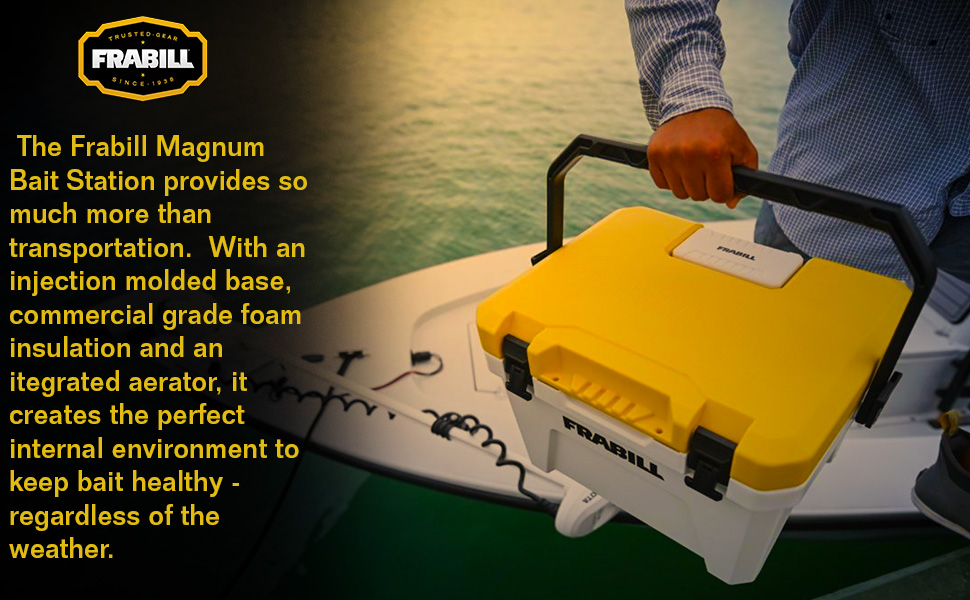 frabill magnum bait station 19