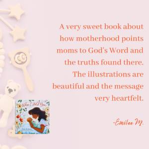 Reviews, illustrations, Bible, scripture, diversity, faith, love, motherhood, mother, child, baby