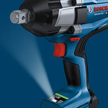 BOSCH GDS18V-770CN PROFACTOR™ 18V Connected-Ready 3/4 In. Impact Wrench with Friction Ring and Thru-Hole (Bare Tool) image