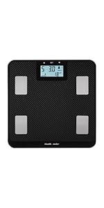 Digital Body Composition Scale Carbon Fiber Platform