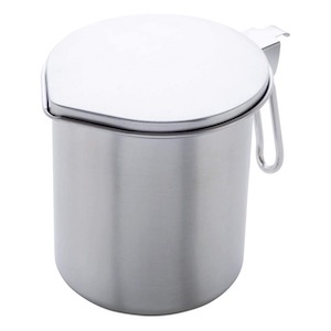 Amazon｜アーネスト 【日本製】 オイルポット 900ml ステンレス 液だれ