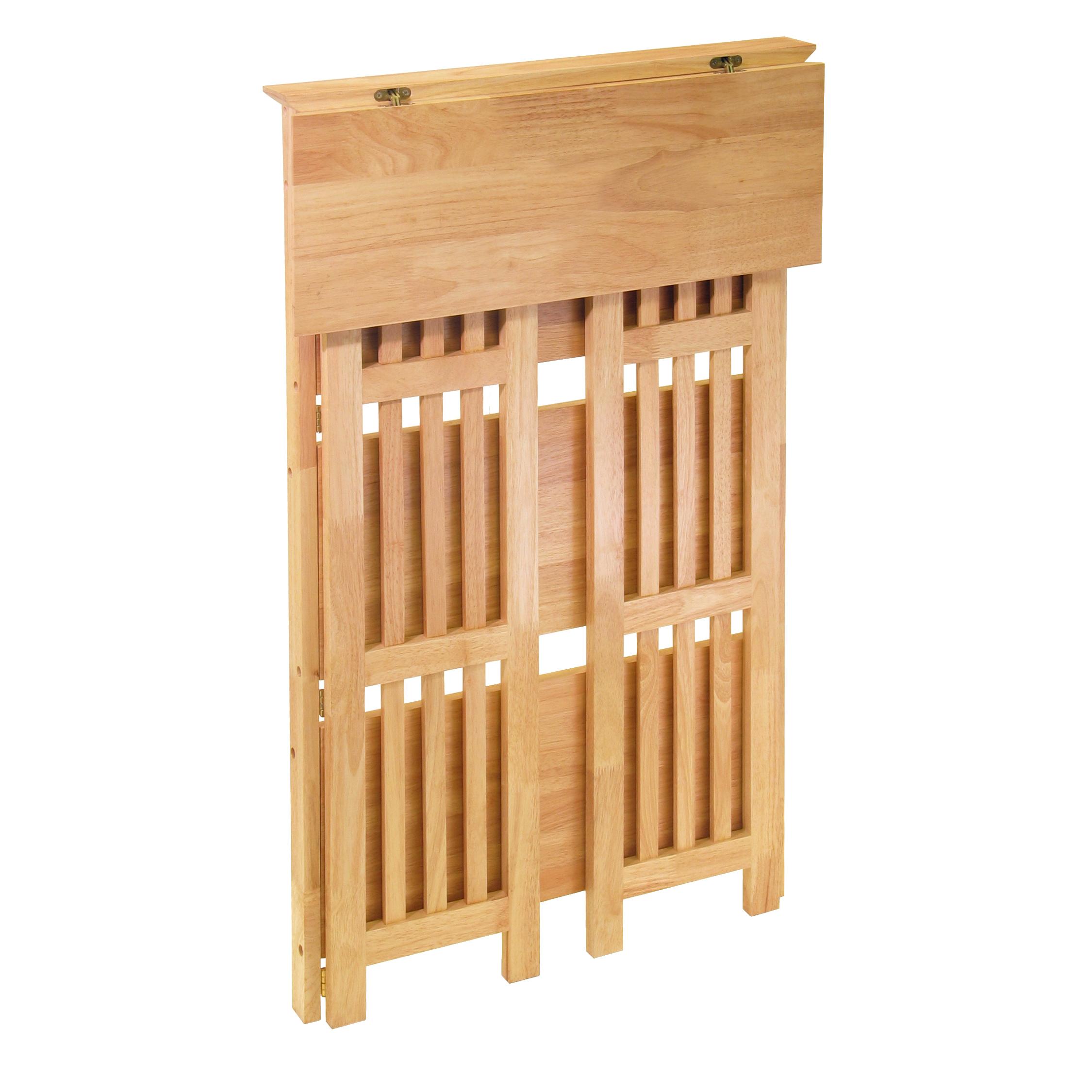 Winsome Wood Foldable 4Tier Shelf, Natural Amazon.ca Home & Kitchen