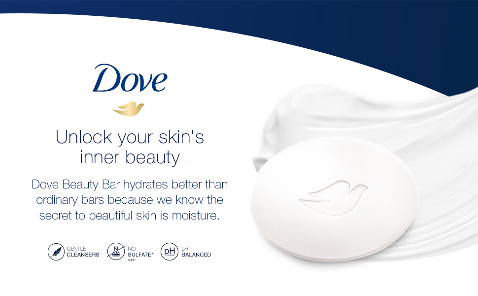 Dove Beauty Bar, White, 4 Ounce, 20 Bar Amazon.ca Beauty & Personal Care