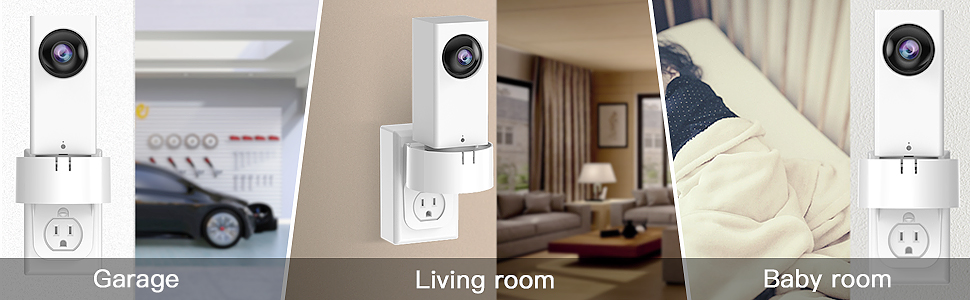 Amazon.com : Wyze Cam Pan Wall Mount, 360 Degree Swivel AC