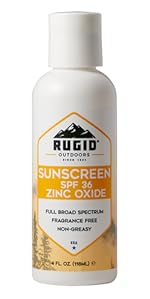 Clear Zinc Oxide Sunscreen SPF 36