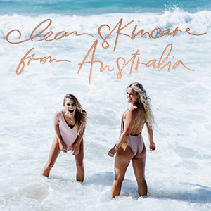 two girls in the water at the beach