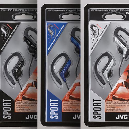 JVC HAEB75 InEar Sweat Resistant Sports Headphones Amazon.co.uk