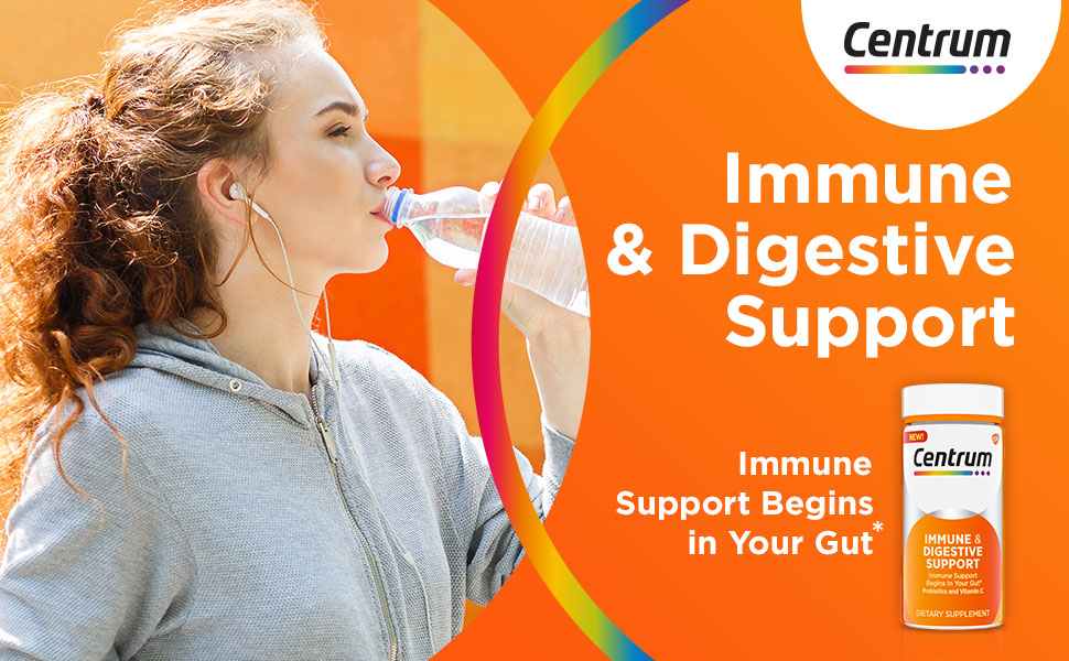 Centrum Immune & Digestive Support, Probiotic Supplement