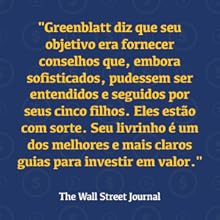 A fórmula mágica de Joel Greenblatt, Benvirá, finanças pessoais e investimentos, best seller do NYT