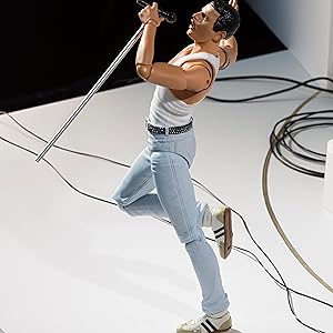 フレディ・マーキュリー LIVE AID フィギュアーツ S.H.Figuarts(フィギュアーツ) フレディ・マーキュリー ライヴ