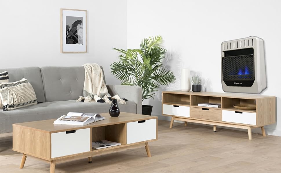 MG10TBF Ventless Dual Fuel Blue Flame Thermostat