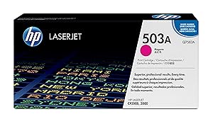 HP Q7583A 503A Original LaserJet Toner Cartridge, Magenta, Single Pack ...