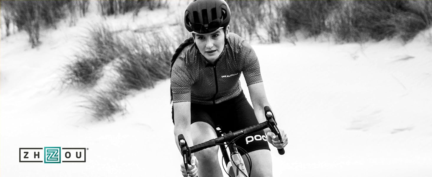 health person riding bike while enjoying the benefits of Zhou Lyte Up 