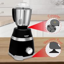 Maharaja Whiteline MX-220 1000 W Ultramax HD Mixer Grinder 