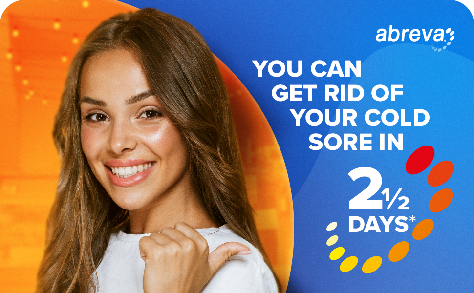you can get rid of your cold sore in 2 1/2 days
