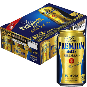 SUNTORY The PREMIUM MALT'S 350ml缶 Amazon.co.jp: 【ちょっと高級なビールにしようか】 サントリー