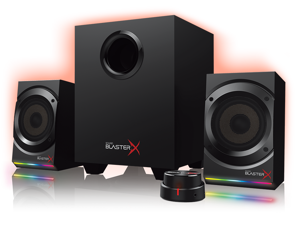 Sound BlasterX Kratos S5 2.1 PC Computer Gaming Speaker System with