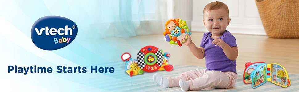 VTech Giggle & Grow Jungle Playmat (English Version), Toys