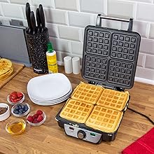 4 slice waffle maker