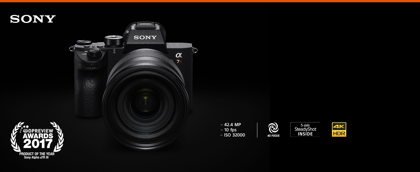 Amazon Com Sony A7r Iii Mirrorless Camera 42 4mp Full Frame