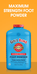 Antifungal foot powder.