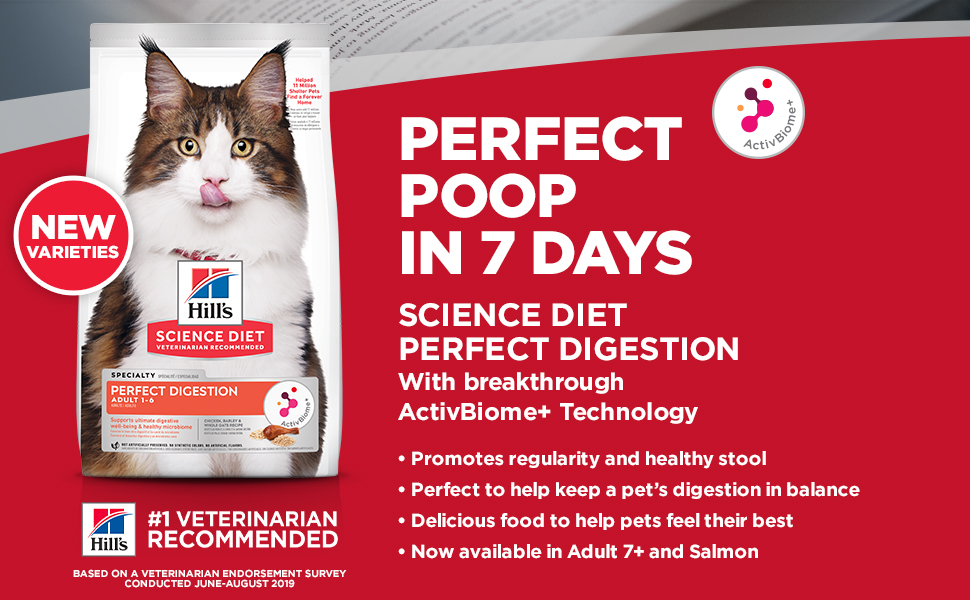 Hill's Science Diet Adult Perfect Digestion Cat Food - 3.5 lb 21 science diet perfect digestion