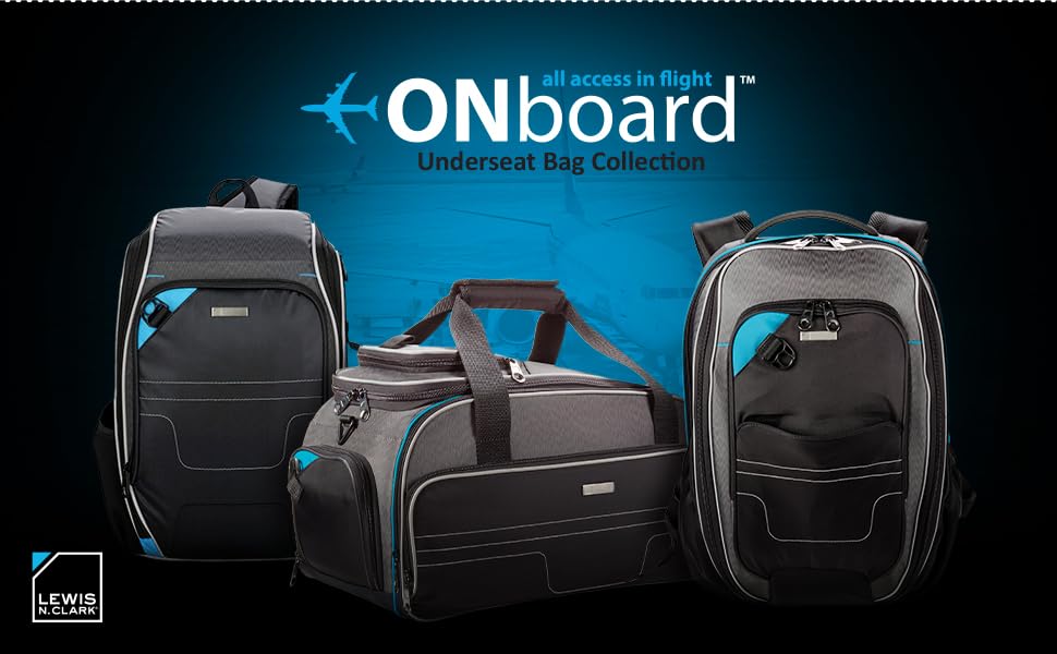 ONboard Underseat CaryOn Duffel Bag + RFID Protection