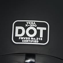 X390 safe Dot Certified Moped Helmets