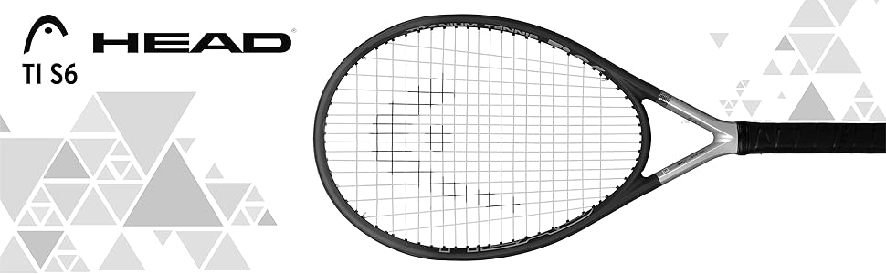 Buy HEAD TI S6 Graphite-Titanium Tennis Racquet, Colour