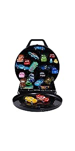 matchbox cars, matchbox case, lightning mcqueen, lightening mcqueen, toy case, toy organizing