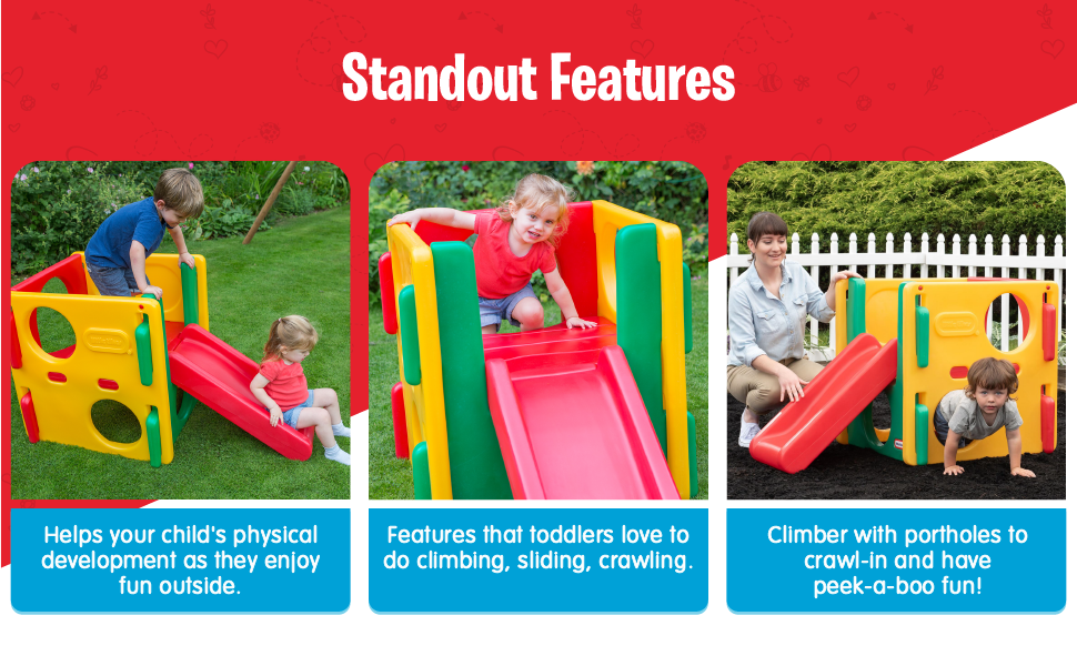 Little Tikes Junior Activity Gym Natural