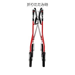 歩行車 : レッツフライ Amazon | 竹虎 【歩行車】 レッツフライ レッド | 竹虎