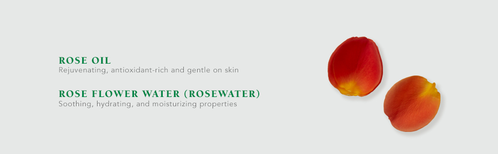 rose oil rosewater soothe hydrate hydrating