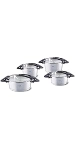 Fissler Topfset intensa – 5-teiliges, innovatives