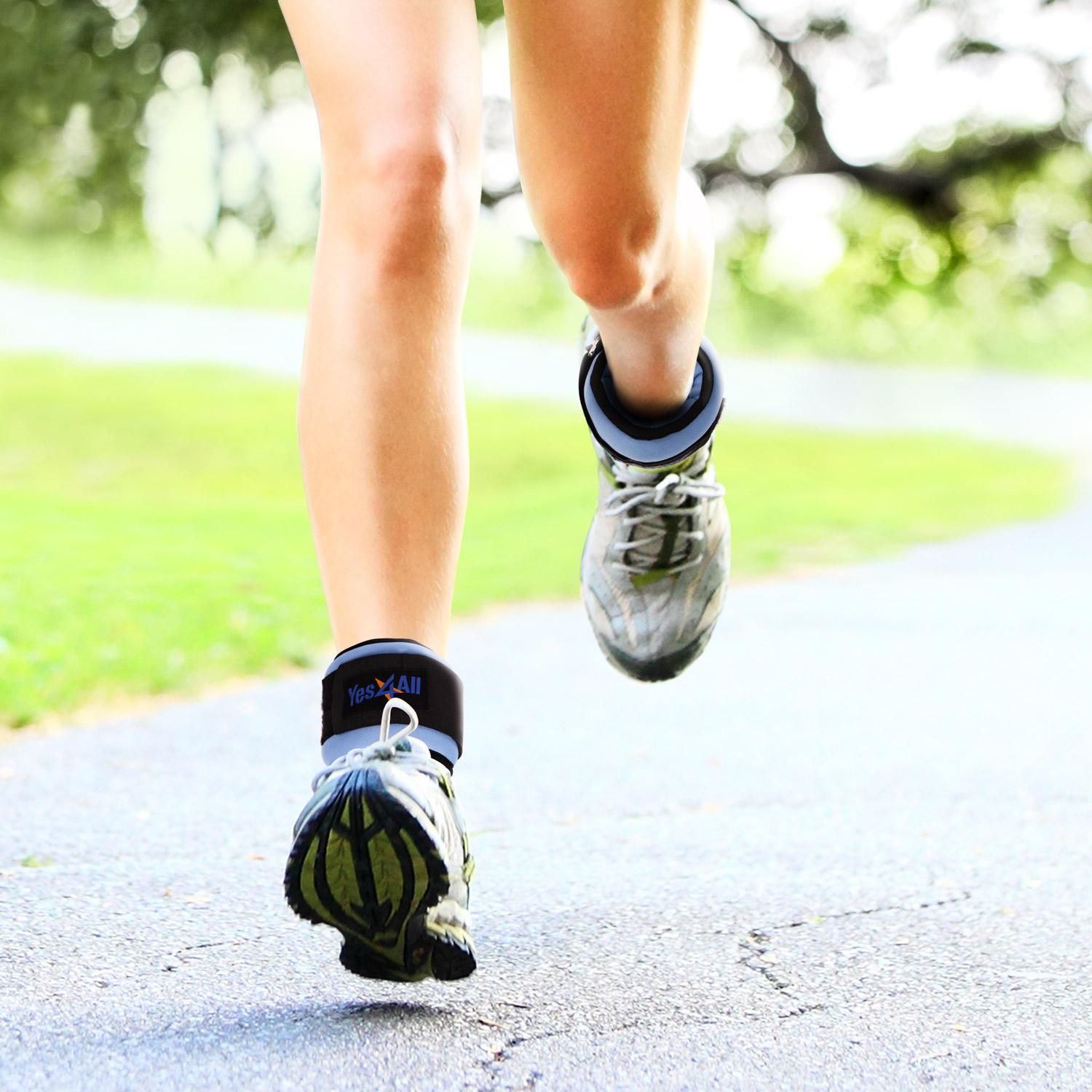 Yes4ll 1 lb Ankle Weights/Wrist Weights for Women and Men