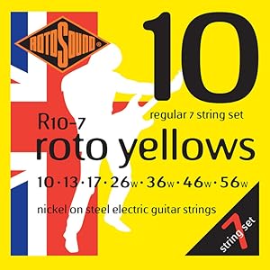「Don't STEAL」 nanosounds Amazon.com: Rotosound R10-7 Nickel Regular 7 String Electric