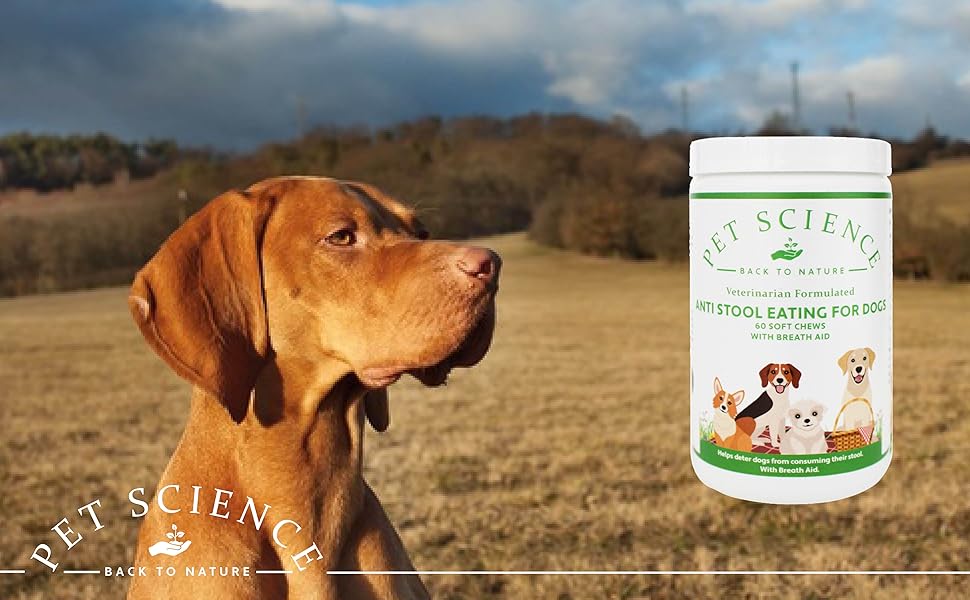 Pet Science Anti Stool Eating for Dogs, Stomach Soothing Properties