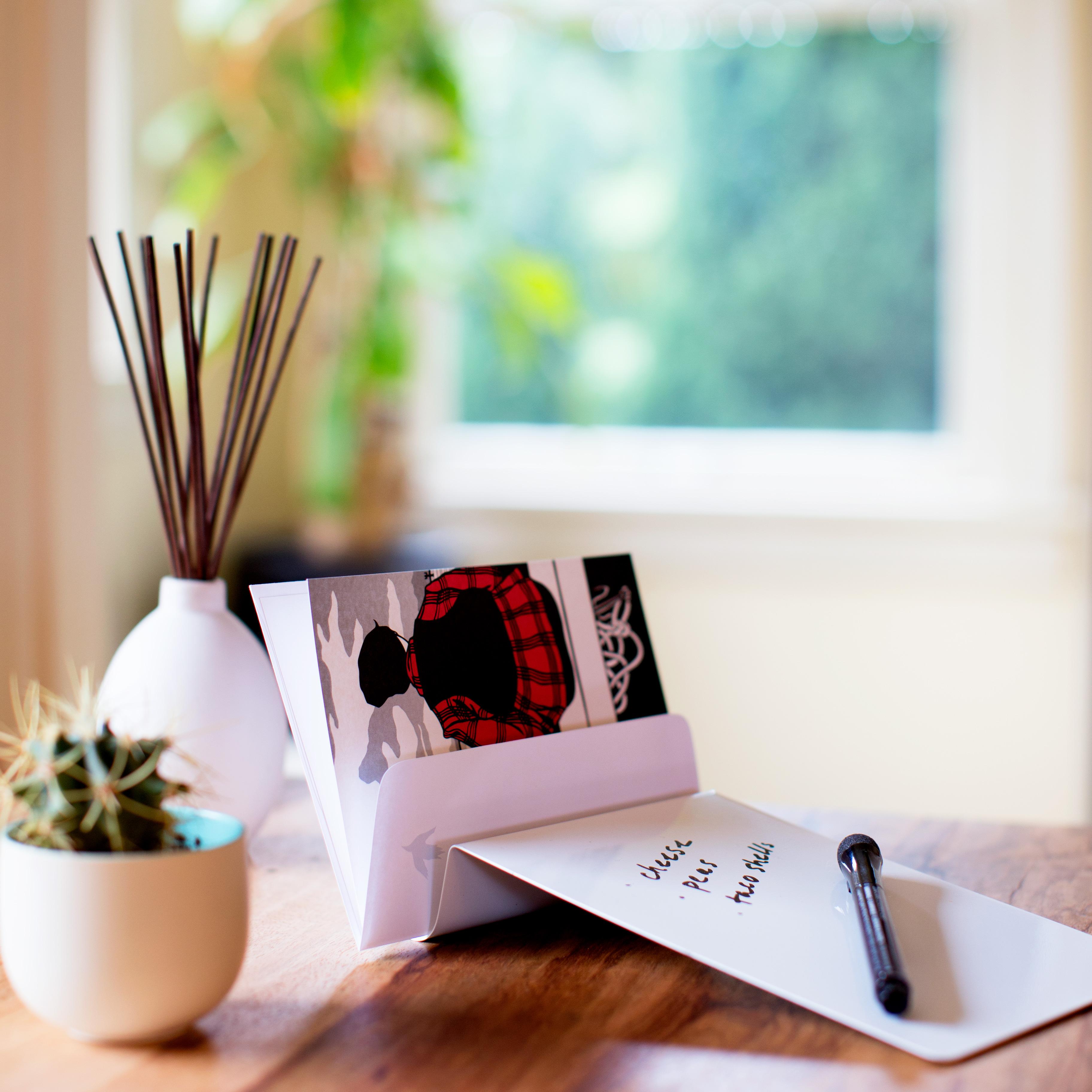 Three By Three Seattle Desktop Dry Erase ToDo Board